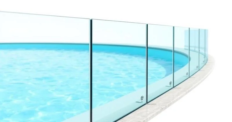 Guarda corpo de vidro para piscina